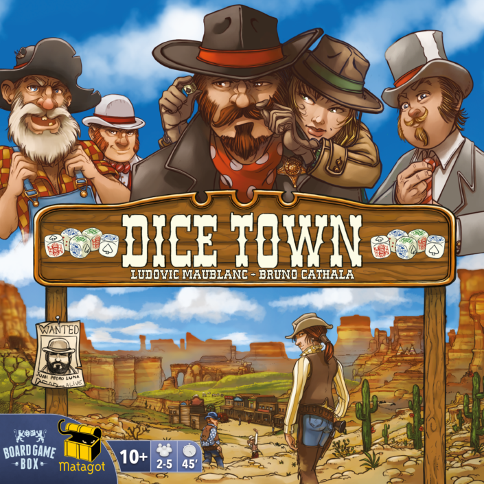 Dice Town Box Top