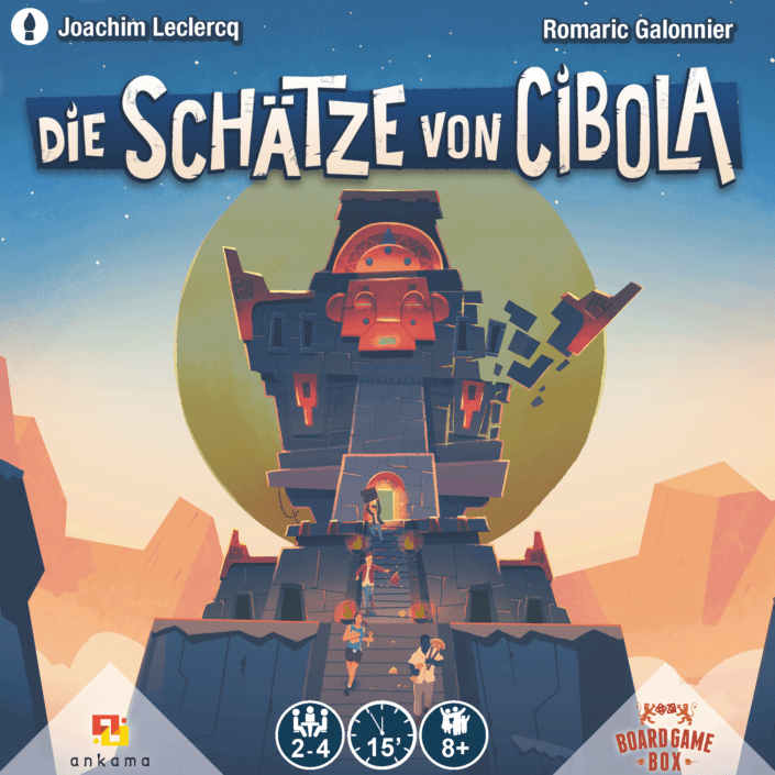 Die Schätze von Cibola Box Top