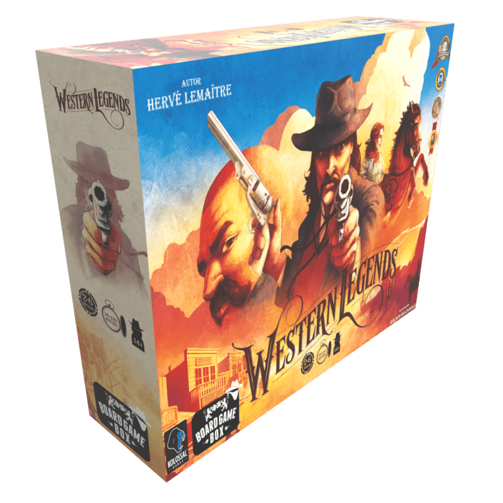 Western Legends 3D Box Top
